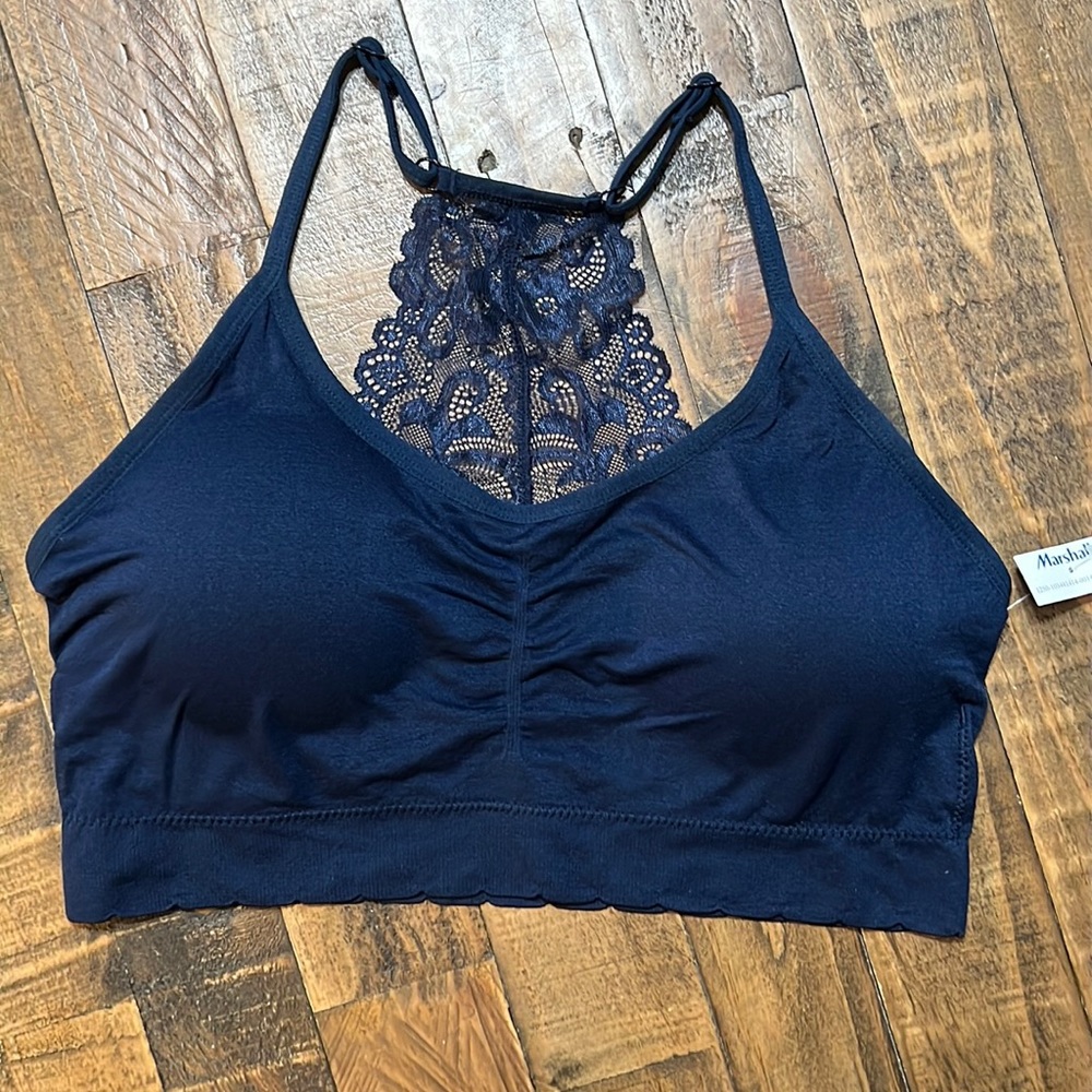 NWT Blue Sports Bra size 3X